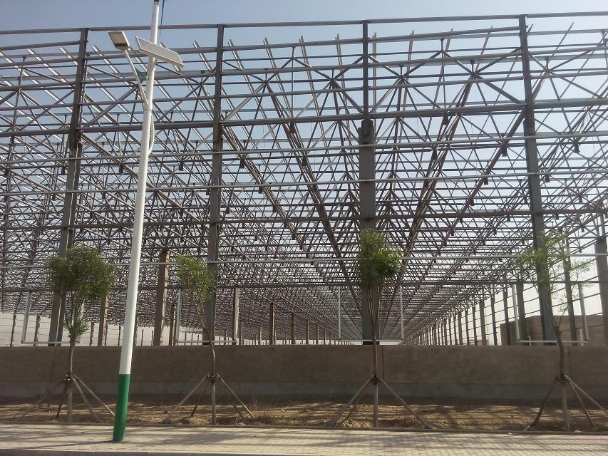 富德汽车工业厂房网架